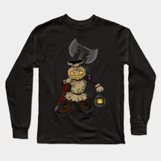 Flaming Scarecrow Long Sleeve T-Shirt